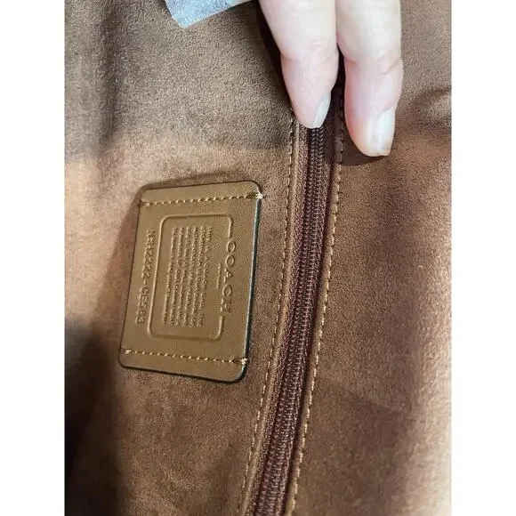 Coach CE563 Morgan Shoulder Bag Crossbody Colorblock Signature With Rivets - Picture 5 of 11